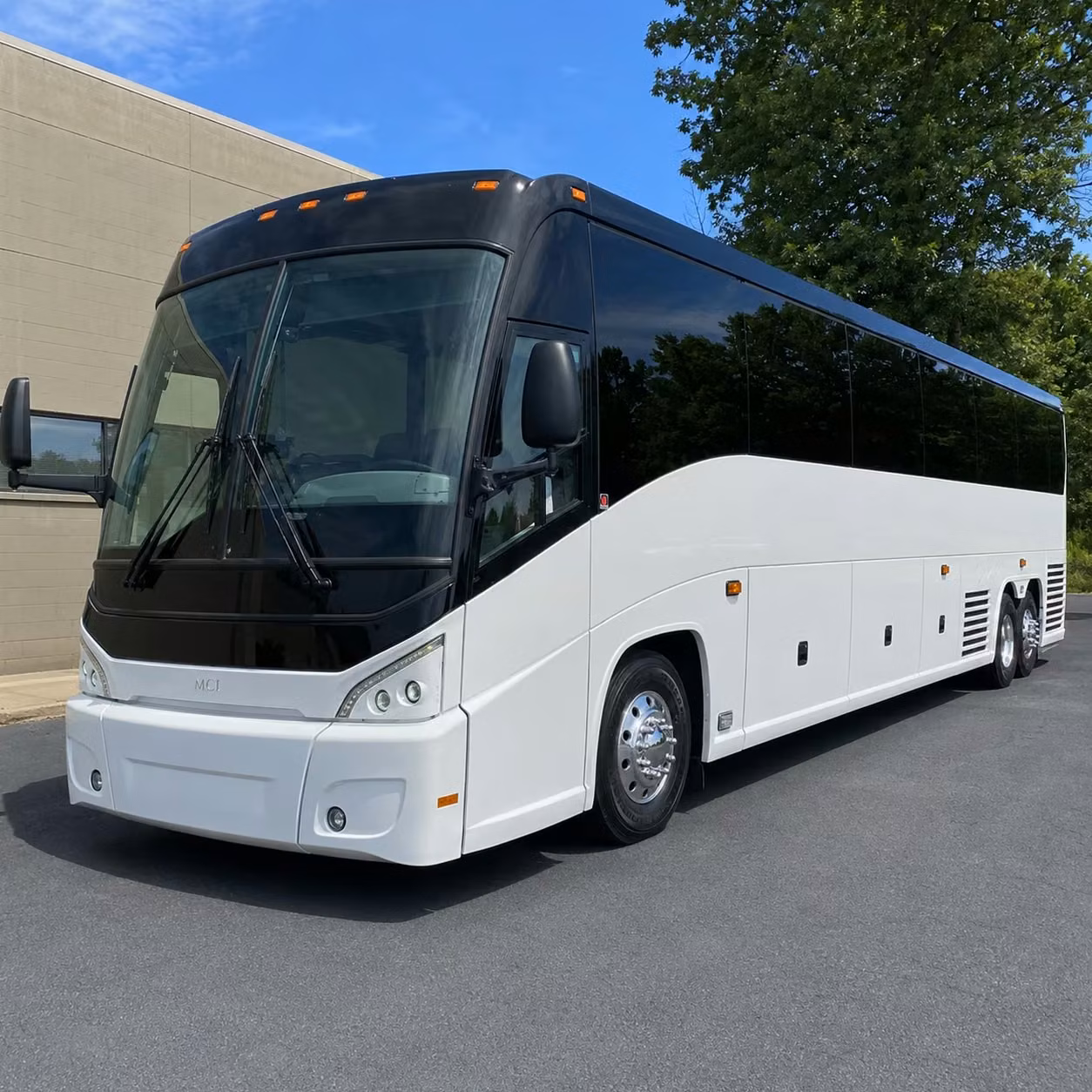 56 passenger charter bus