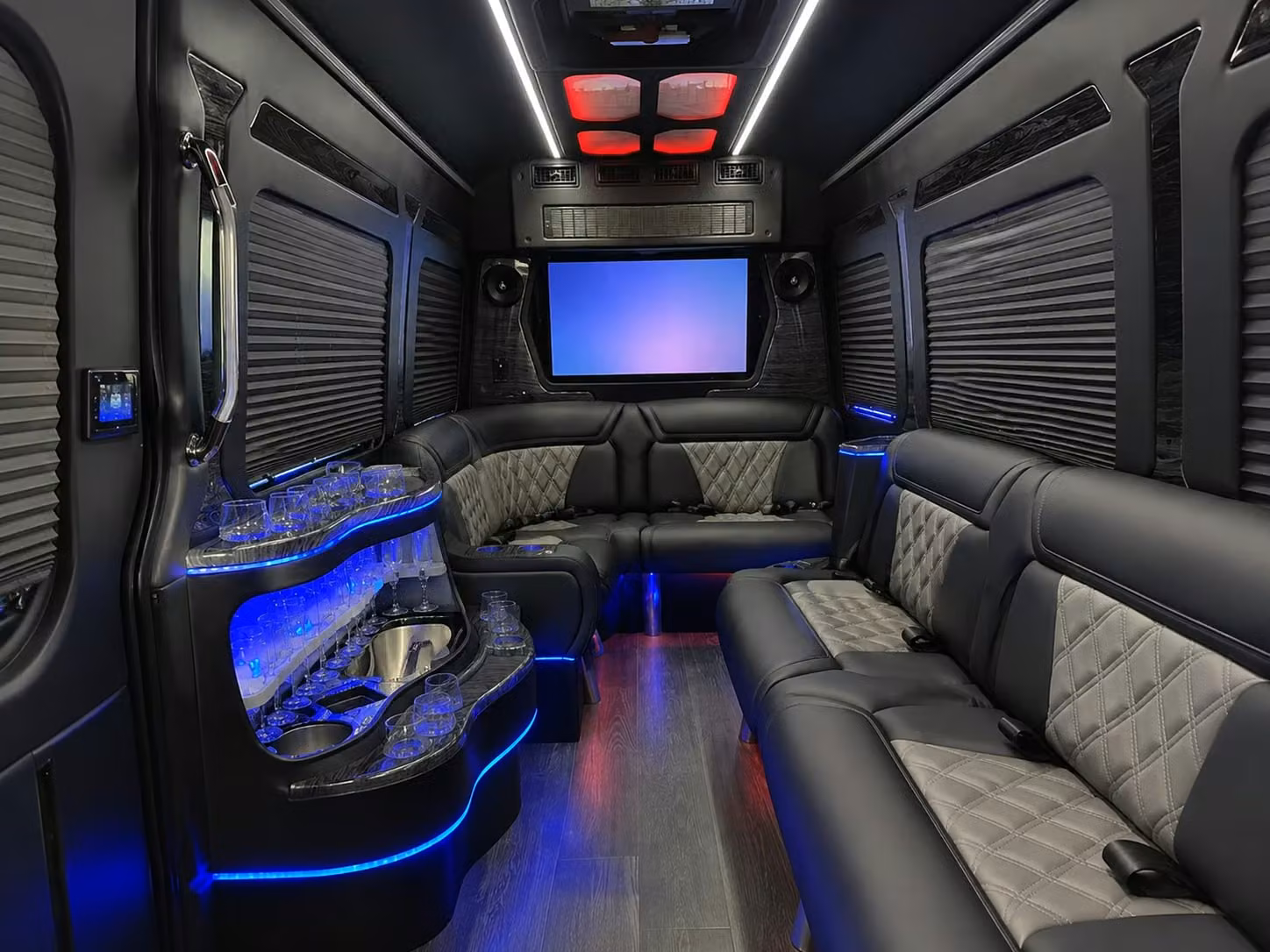 corporate event transportation for team building retreats and client entertainment
