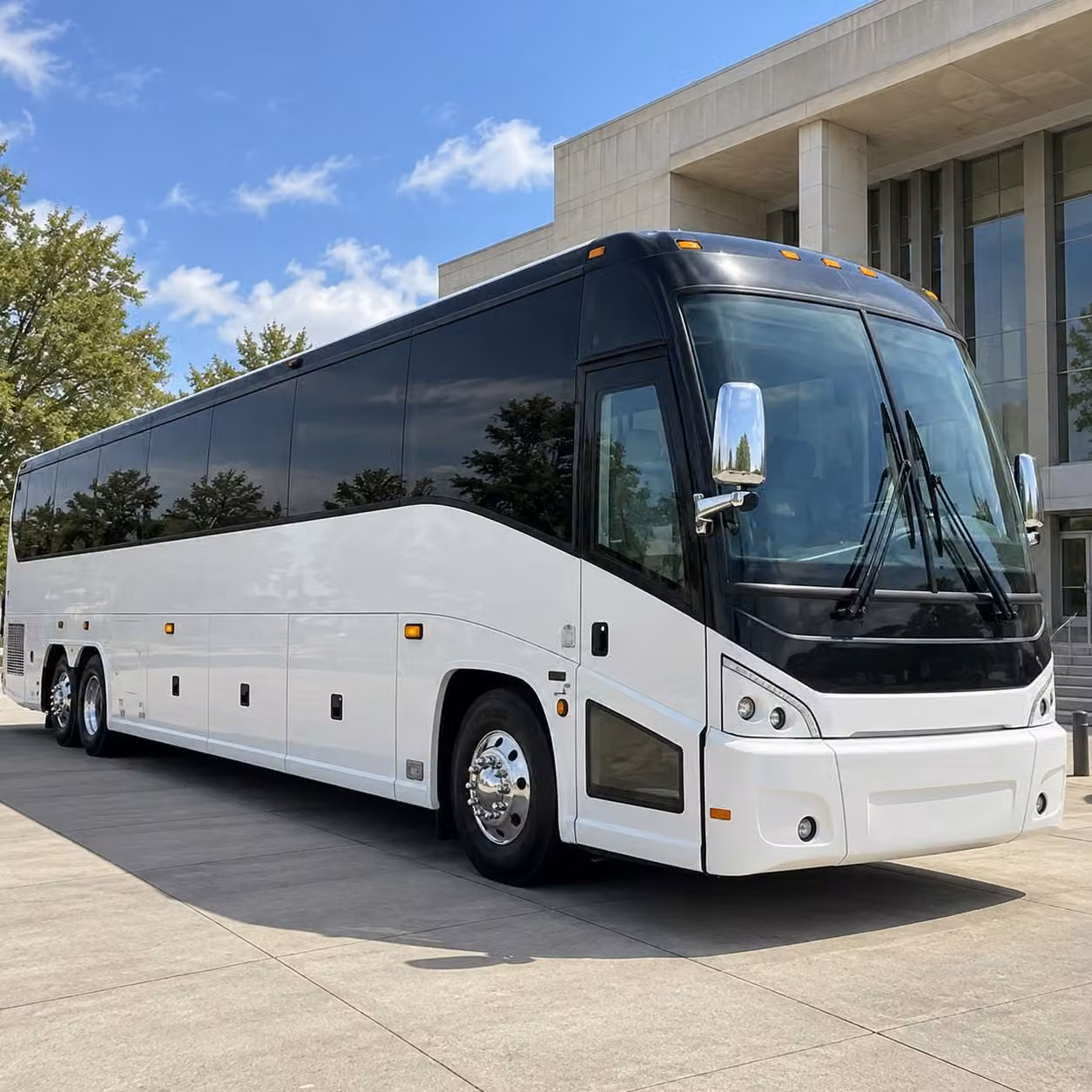 shuttle your wedding guests between downtown hotels and waterfront venues without the parking nightmare
