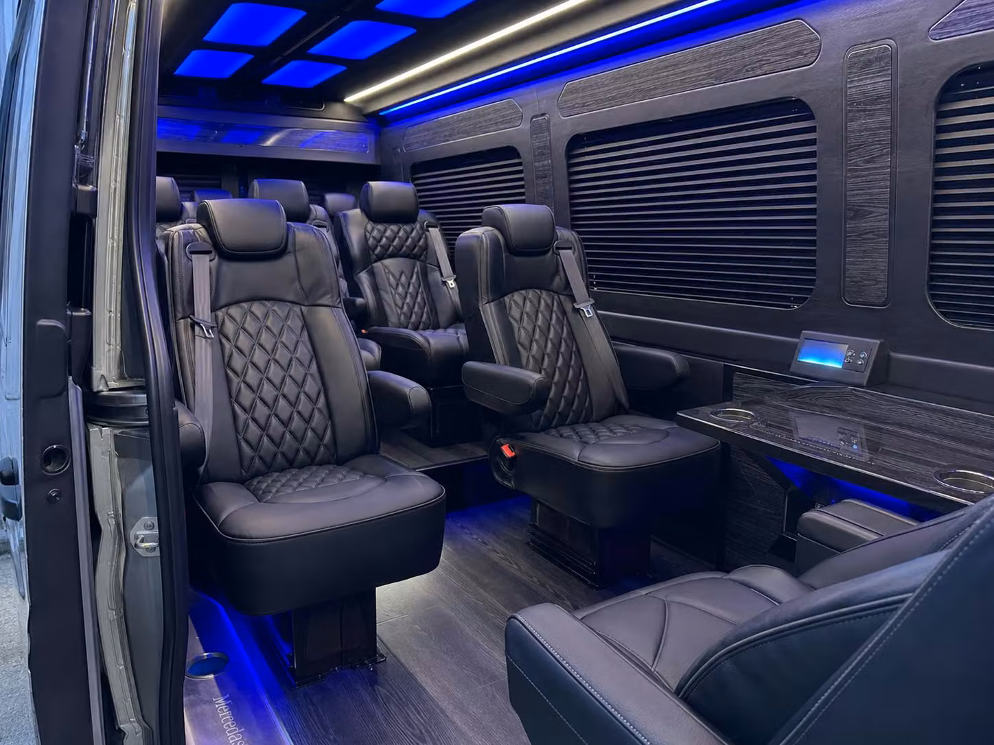 sprinter van transportation for groups and events across west palm beach